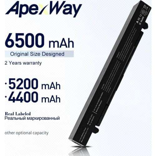 ApexWay 8 cell Battery For Asus A41-X550 A41-X550A X550 A450 A550 F450 R409 R510 X450 F550 F552 K450 K550 P450 X550C X452E X450L
