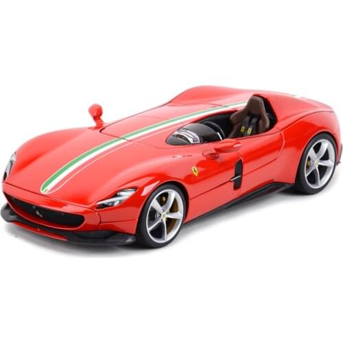 Bburago 1:18 Ferrari Monza SP1 Refined Version Sports Car Static Die Cast Vehicles Collectible Model Car Toys