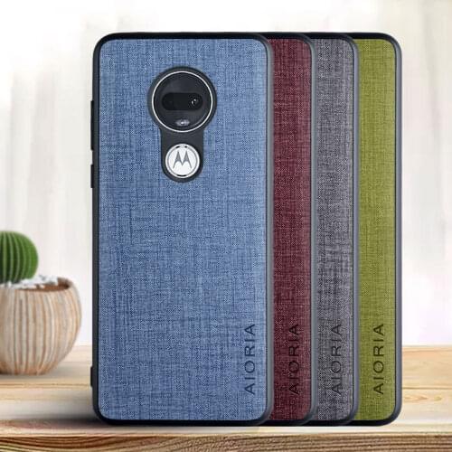 Cross pattern waterproof case for Motorola Moto G7 G6 G5S Plus G8 Play case cover,TPU+PU 2in1 Material