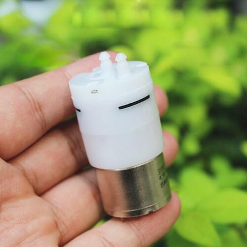 DC Water Pump 3.7V 5V 6V 370 Motor Diaphragm Pump Small Self-priming Pump USB Small Pump Vacuum Mini Elecctric Water Pump 72L/H