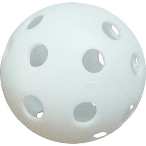 Golf accessories 10pcs 72mm Practical golf practice ball hollow structure PE light golf ball for indoor and outdoor training 골프공