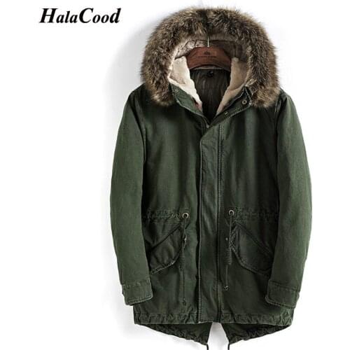 Men's Warm Parkas HALACOOD China