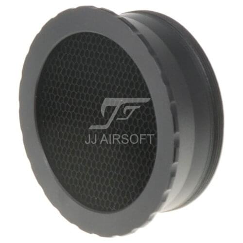 JJ Airsoft Killflash / Kill Flash for SRS Style Red Dot (Black/Tan)