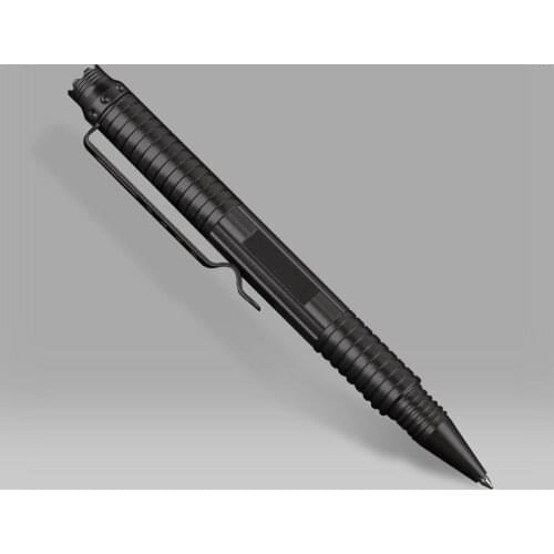 Multi-functional business tactical pen aluminum crown defense pen broken window survival pen tungsten steel head