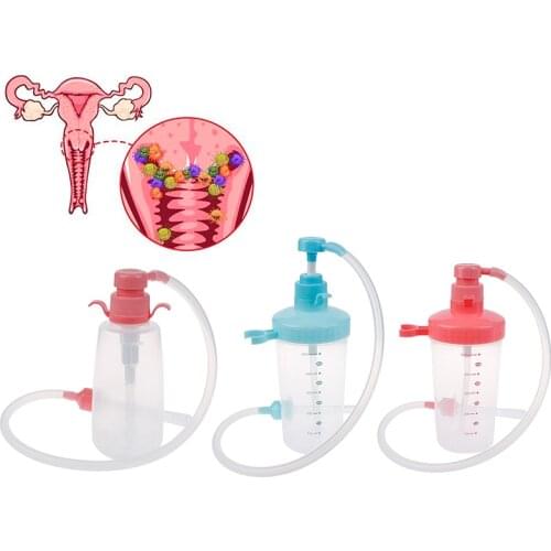 Reusable Medical Vagina Irrigator Anus Cleaning Syringe Female Vagina Washer Healthy Vaginal Clearner Anal Douche Enema Tool