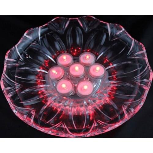 2016 Sales free Shipping Battery Operated Submersible Led Floralytes Lights for Wedding Decor White,led Vase Event & Supplies