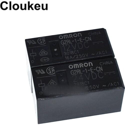 2Pcs Relay DIP8 G2RL-1-E-CN-12VDC 24VDC DC12V DC24V 16A