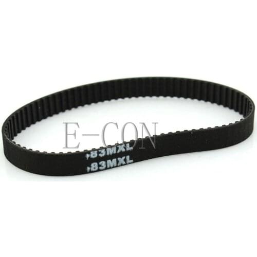 1pcs 66MXL Timing Belt 83 Tooth Black Cogged Rubber Geared 6mm Width B83MXL