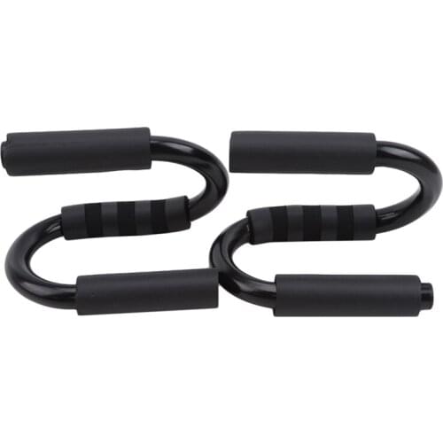 S Shape Push Up Stand Aluminium Push-Ups Stands Bars Tool Voor Fitness Borst Training Apparatuur Exercise training