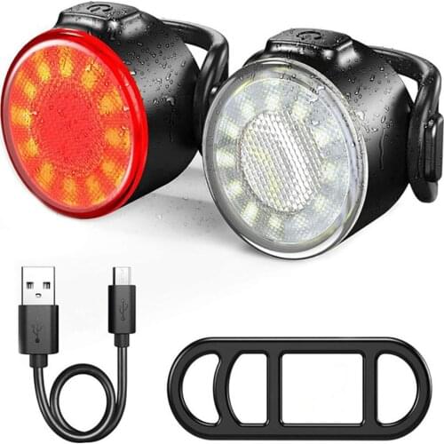 Bicycle Light LED Bicycle Rear Taillight USB Charging MTB Bike Headlight Scooters Bicycle Accessories
