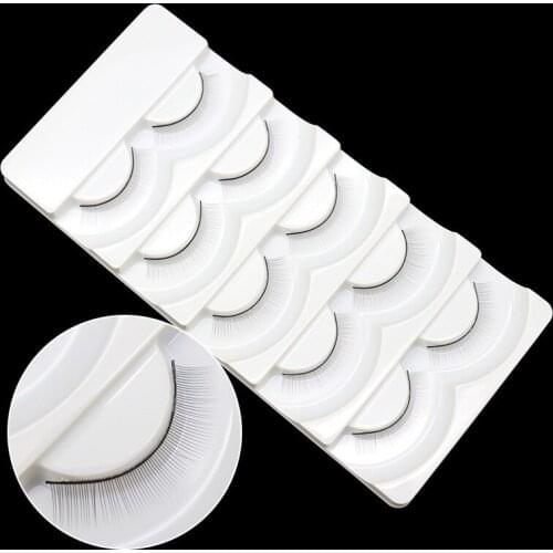 Practice Eyelash Five-1 Pair Practice False Eyelash Training Learning Grafting Eyelash Beauty Salon School Tools