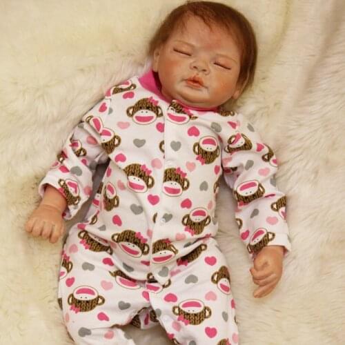 Look Real Girl Baby My reborn Newborn Alive Silicone Lifelike Rebirth Doll Reviews Toys For Nurse Teacher Pretend Mom Kids Cute