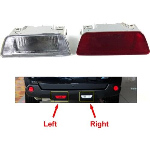 Tail Light Assembly Car Rear Bumper Fog Lamp for Nissan X-Trail XTrail T31 2008 2009 2010 2011 2012 2013 Brake Reflector Light