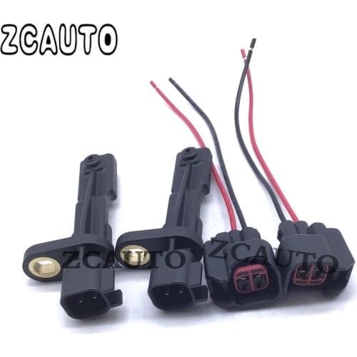 ABS Wheel Speed Sensor Rear Left & Right Connector For Dodge Nitro Jeep Liberty Wrangler 3.6 3.7 3.8 4.0L 52125003AD 052125003AA