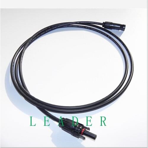 100PCS/ Lot Solar Cables for Solar Panels with Solar Panel Connector Extention Cables 2M Length