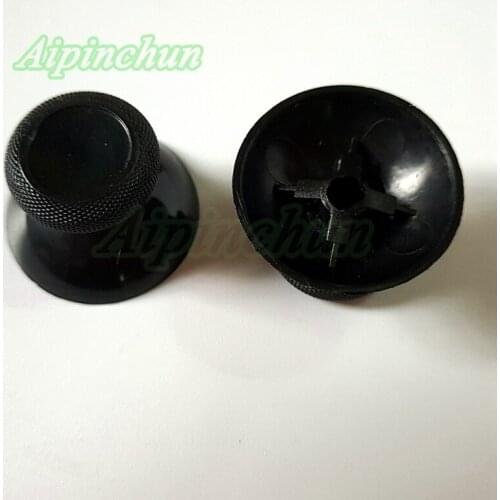 Aipinchun Wholesale 20Pcs/Lot Black 3D Analog Joystick Cap Replacement For Xbox One Controller Thumbsticks Xboxone Repair Parts