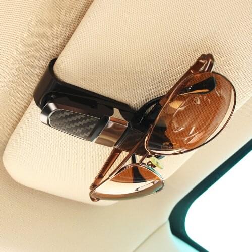 Auto Sun Visor Glasses Sunglasses Clip Car Accessories For Skoda Octavia A2 A5 A7 R.S Fabia Rapid Superb Yeti Roomster