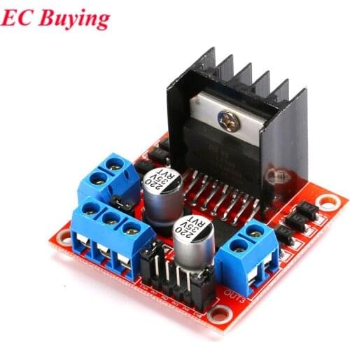 L298N DC Motor Driver Module PWM Speed Dual H Bridge Stepper Controller Board L298 For Arduino Electronics DIY Smart Car Robot