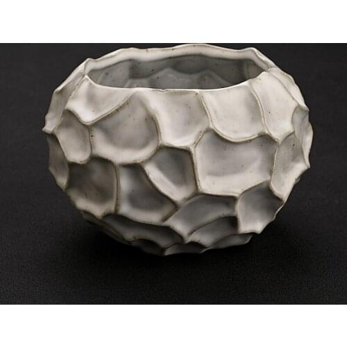 Creative Tea Wash Water Culture Flowerpot Household Ceramic Tea Cup Water Bowl Large Basin Pen Wash Tea Set Accessories