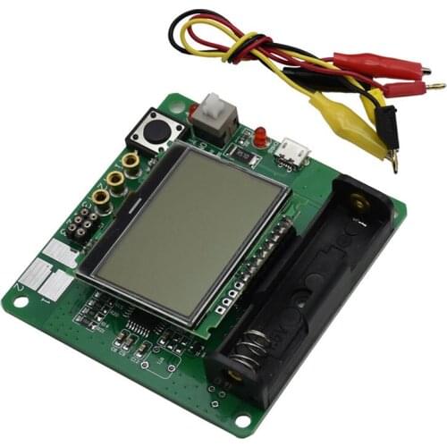Multi-Purpose M8 Graphics 3.7V Transistor Tester Digital LCD display Diode Resistor ESR Capacitance Meter without Battery