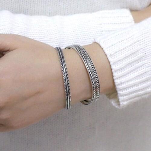 Fashion Geometric Gold Color Crystal Leaf Bracelet For Women Opening Adjustable Bracelets Bangle Party Jewelry