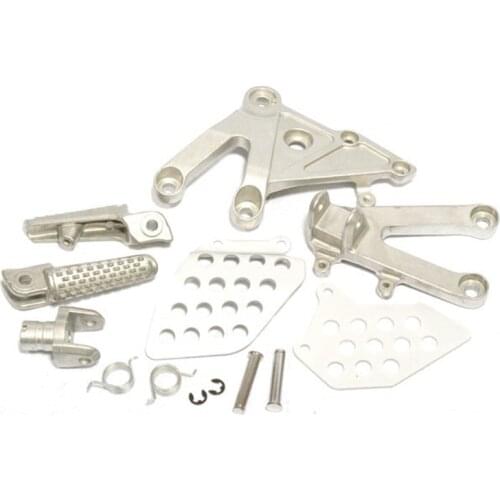 Motorcycle Footrests Front Foot Pegs Pedals Rest Footrests For Honda CBR600RR 2003 2004 2005 2006