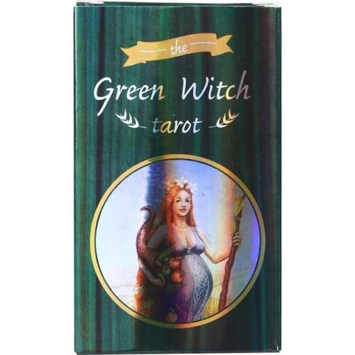 New selling Oracle Tarot Cards Green witch tarot Card Board Deck Games Palying Cards For Party Game