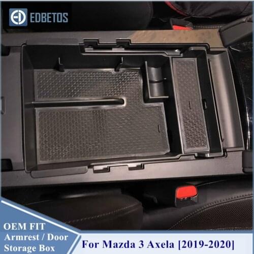 Armrest Box Storage For Mazda 3 Axela 2019 2020 Stowing Tidying Car Organizer Internal Accessories For Mazda3 Axela