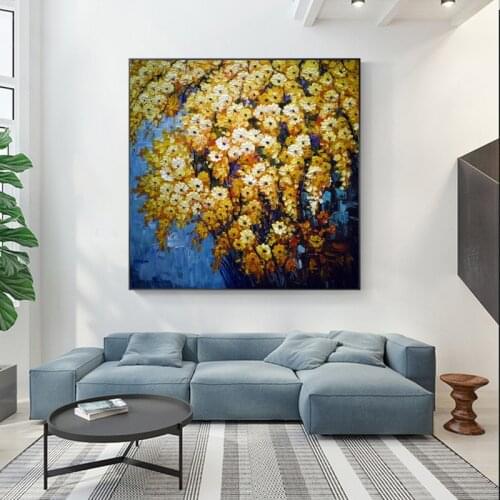 Nordic Poster Canvas Print Gold Bedroom Decoration Oil painting Wall Picture For Living Room Canvas Mural Modern Simple Room
