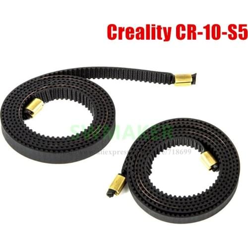 Creality Belt pack for CR-10-S5 3D Printer Parts Open Timing Rubber 2GT Timing X/Y axis for Creality CR-10-S5