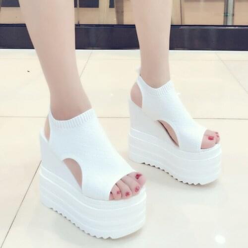 Women Sandals 2021 New Female Shoes Woman Summer Wedge Comfortable Sandals Ladies Slip-on Flat Sandals Women Sandalias