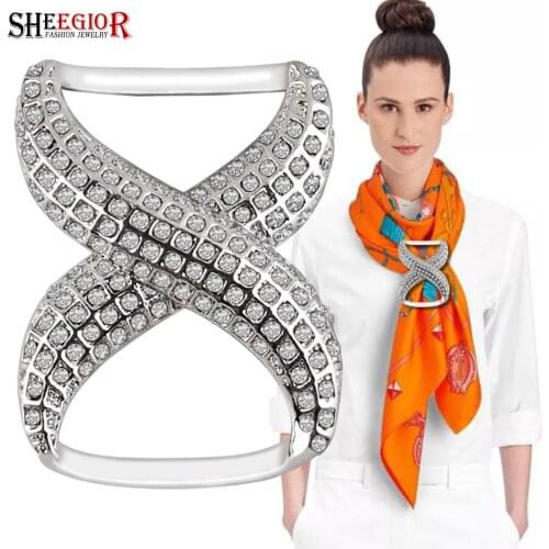 SHEEGIOR Brooches Letter On Clothes