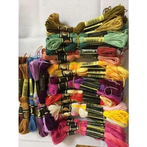 TOP CXC 10 pieces cross stitch threads / cross stitch embroidery thread / Custom threads colors 05