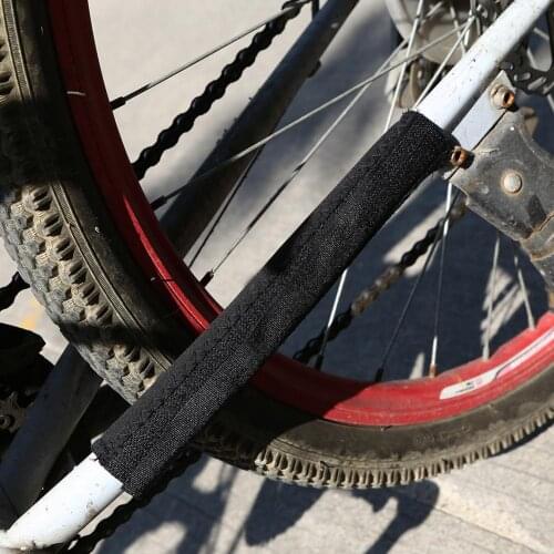 2pcs MTB Bike Chain Protector Guard Sticker Bicycle Frame Dust-proof Protective Cases Guard Stickers Bicycle Accessories