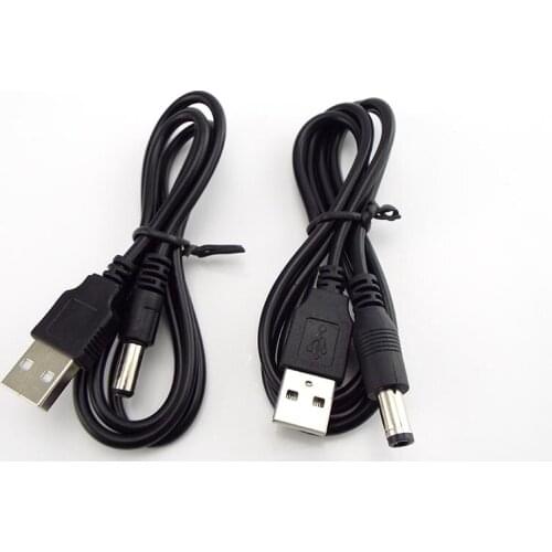 80cm USB 2.0 Type A Male to DC 5.5*2.1mm 5.5*2.5mm Plug Jack Power Connector For Small Electronics Devices usb Extension Cable