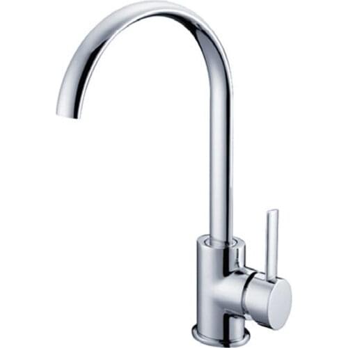 Alibaba TrustPass members / hundred square T22206 Hunshui full copper kitchen faucet