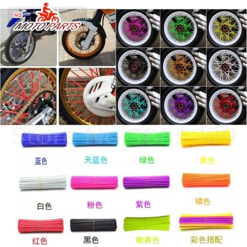 Motocross Universal SPOKE SKINS Wheel RIM SPOKE COVERS cnc moto new For Ducati Aprilia Ben