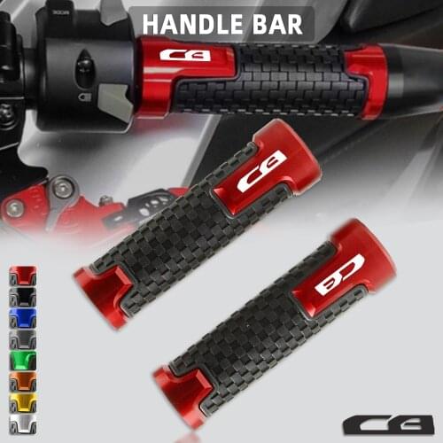 For HONDA hornet 250 600 900 CB400 CB599/CB600 Hornet CB600F 2007-2012 7/8'' 22MM CNC Motorcycle handle grips racing handlebar