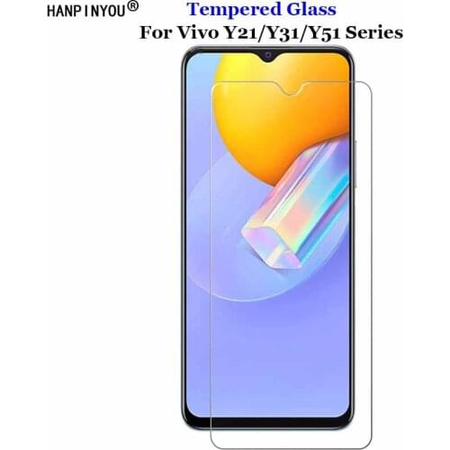 For Vivo Y51 2020 Indonesia / Y51a / Y31 6.58" Tempered Glass 9H 2.5D Premium Screen Phone Protector Protection Film