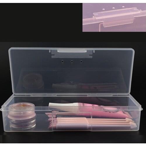 Nail Art Tools Rectangular Storage Box Nail Polish Manicure Tool Storage Skill Tool, Beauty Tools Stationery Storage