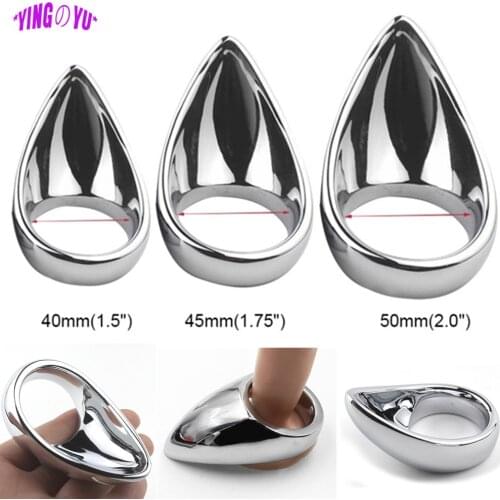 Metal Cock Rings Penis Cage Stainless Steel BDSM Cock Delay Ejaculation Penis Rings Adult Sex Toys for Men Dildo Sexshop Product