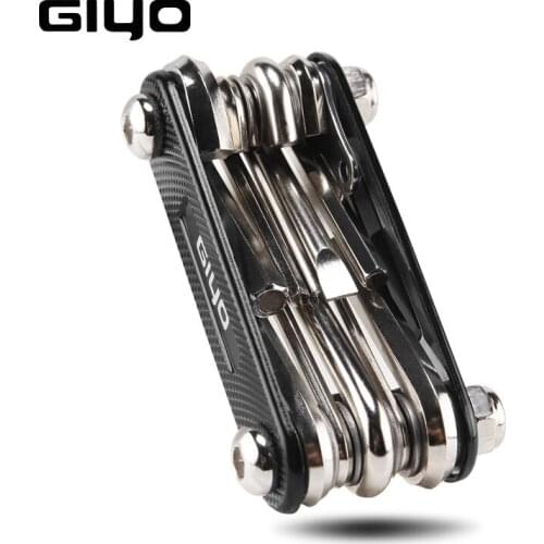 GIYO PT-07 Professional Maintenance Toolset 11 in 1 Outdoor Sports Accessories Bicycle Repair Tool Multi-function Tools