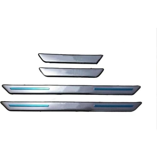 For Nissan Qashqai 2015 2016 2017 ABS Chrome Rear Lamp Cover Trim Taillight Dornment Strips Lamp Shade Frame Decoration 4PCS