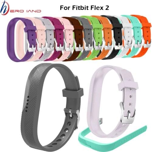 Hero Iand Silicone Replace Wrist Band Strap Bracelet For Fitbit Flex 2 Smart Watch Smart Band Replace Bracelet For Fitbit Flex2