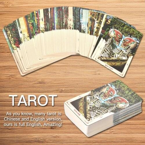 Tarot Deck Mysticism Day Of The Dead Santa Muerte Ghost Resentful Spirit Hatred Metaphysics Magic Past Tarot Card Board Game