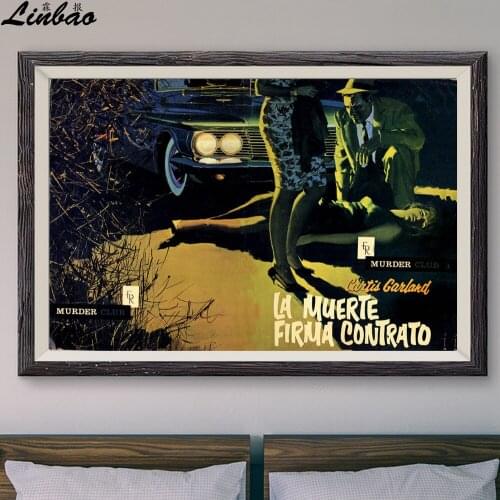 V404 1965 the firm contralto?Vintage Classic Movie Print Silk Poster Home Deco Wall Art Gift