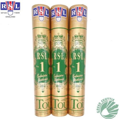 2021 The Highest Level RSL Tourney No.1 Shuttlecock Badminton Duck Feather 100% Genuine