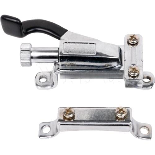 Yibuy 11.5x4cm Silver Metal Throw Off Snare Drum Strainer without Screws Drum Parts Type C