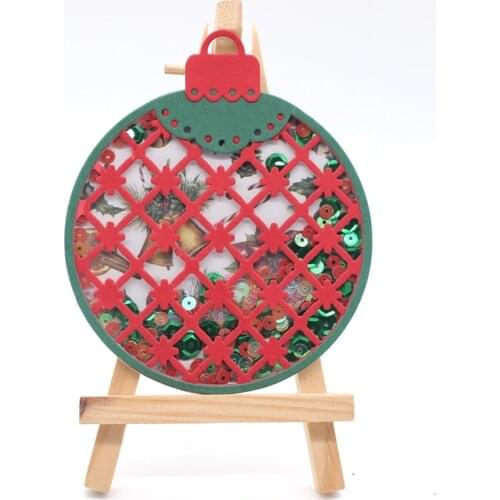 YPP CRAFT Christmas Shaker Ornament Metal Cutting Dies Stencils for Scrapbooking/photo album Decorative Embossing Paper Cards