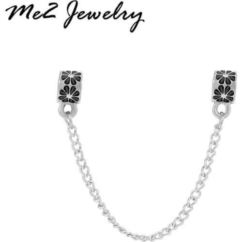 1PC Charm Beads fit European Charm Bracelet 2017 Safety Chains Fashion Beads Diy Jewelry Free Shipping